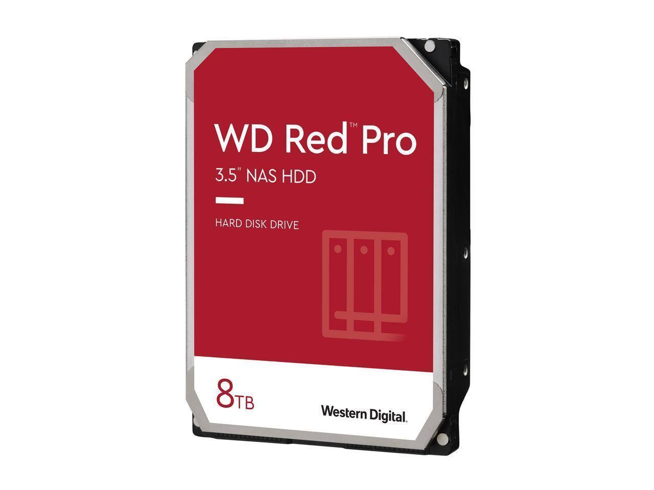 WD Red Pro 3.5" NAS HDD Hard Disk Drive 8TB Western Digital