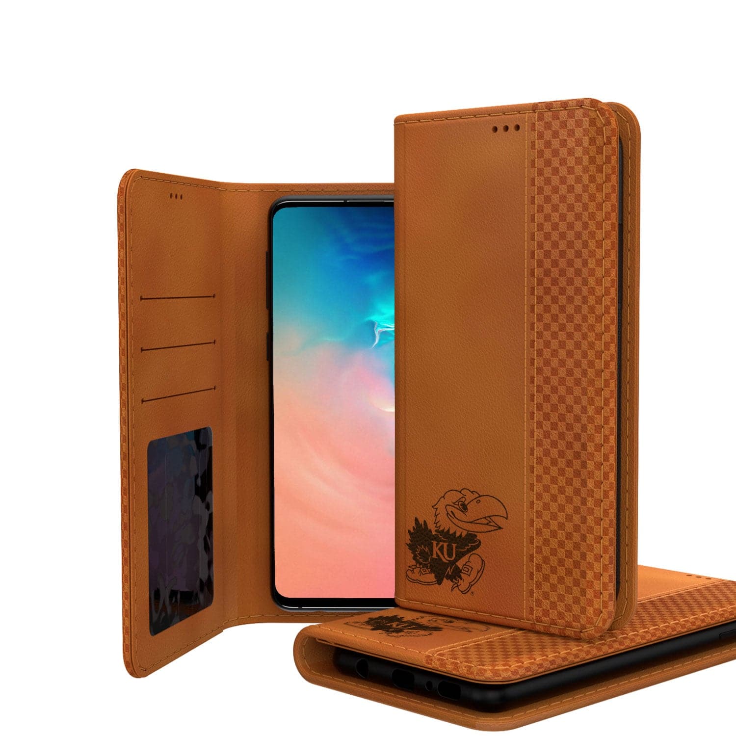 Keyscaper - NCAA - Kansas Jayhawks Galaxy Burn Design Folio Case - S24 Plus - Multicolor price history on PriceWatchPro