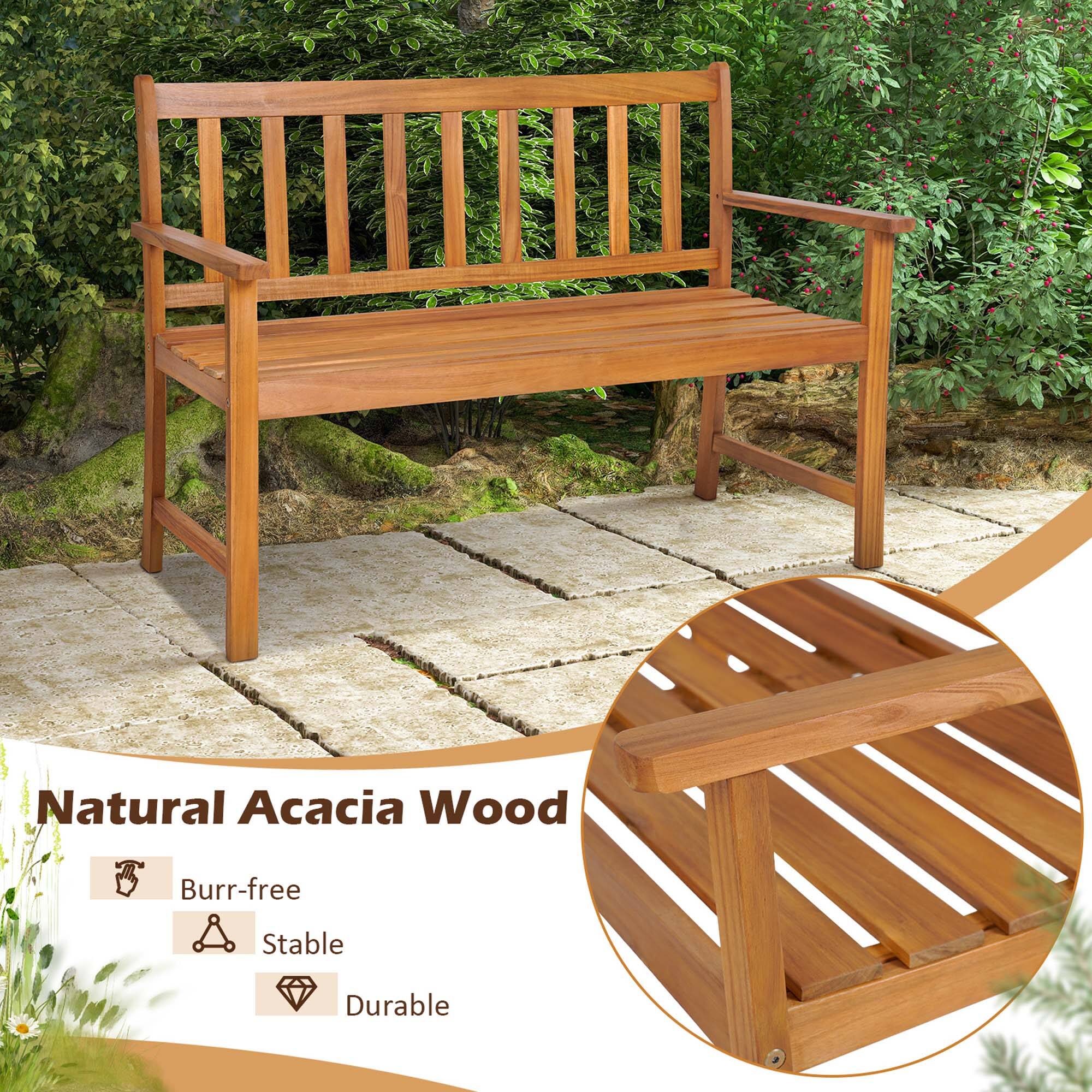 Natural Acacia Wood, Burr-free, Stable, Durable