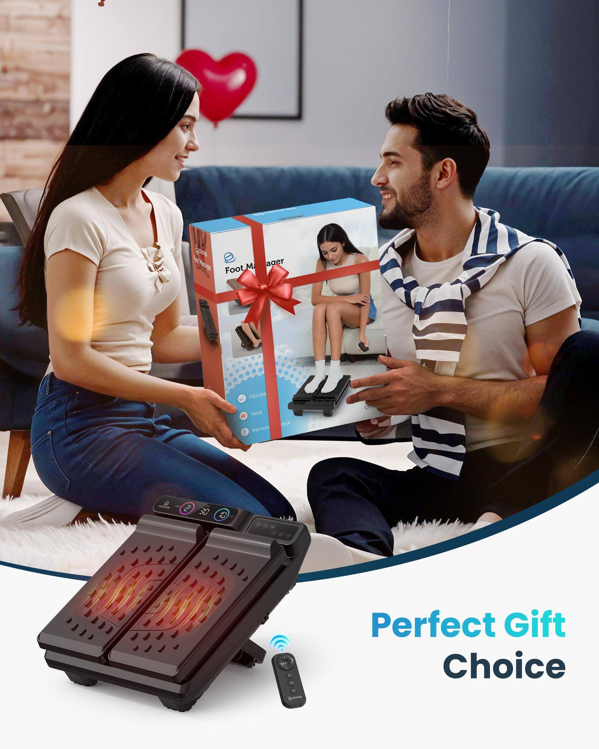 Foot Massager  
Vibrot Heat  
5 enocd trol de - 5 30  
Perfect Gift Choice