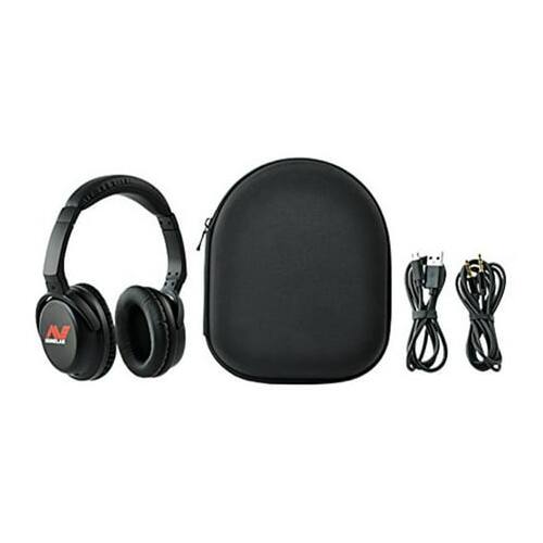 Angle. Minelab - Minelab ML 80 Wireless Bluetooth Technology Headphones with USB and Aux Cable - Black.