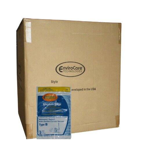EnviroCare TECHNOLOGIES Style a E! Developed in the USA EnviroCore Vacuum Bags Kenmore Bags Extra Suction Canister Vacuum Type 3