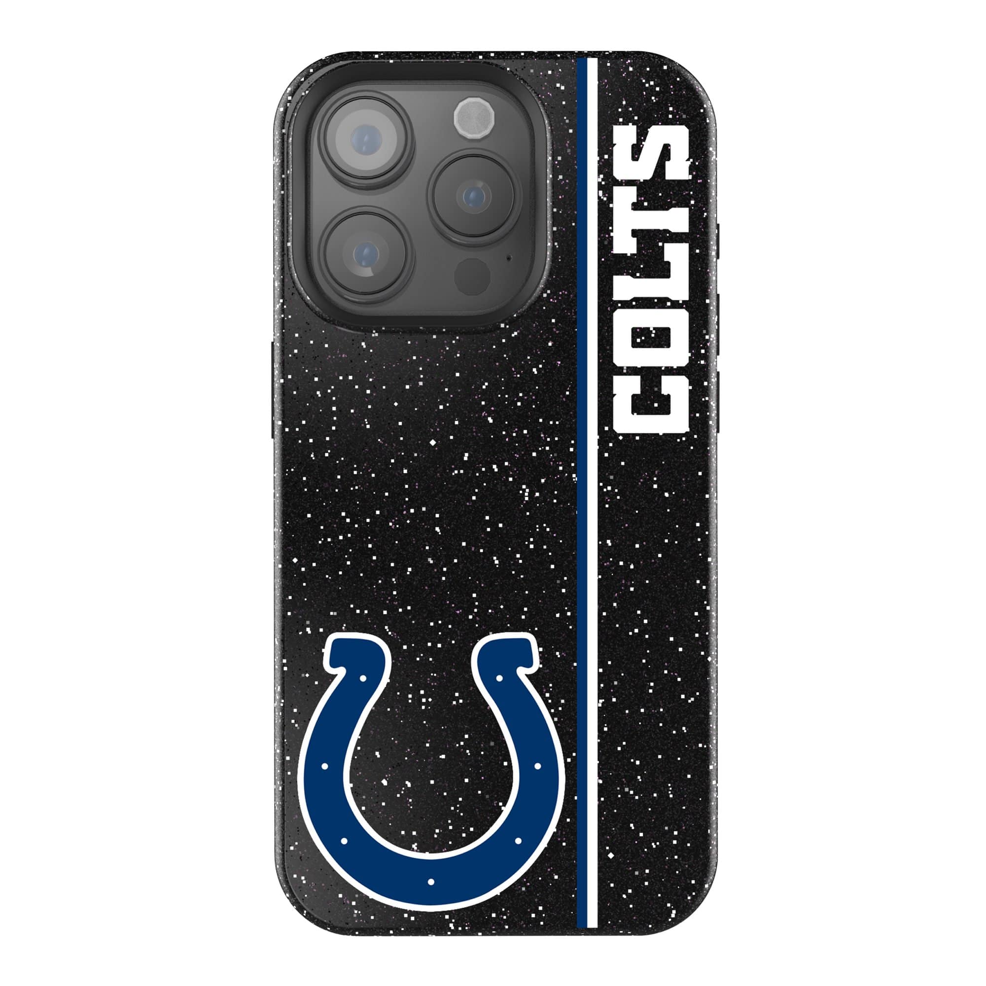 Keyscaper - NFL - Indianapolis Colts iPhone Bling Case - 14 Pro Max - Black