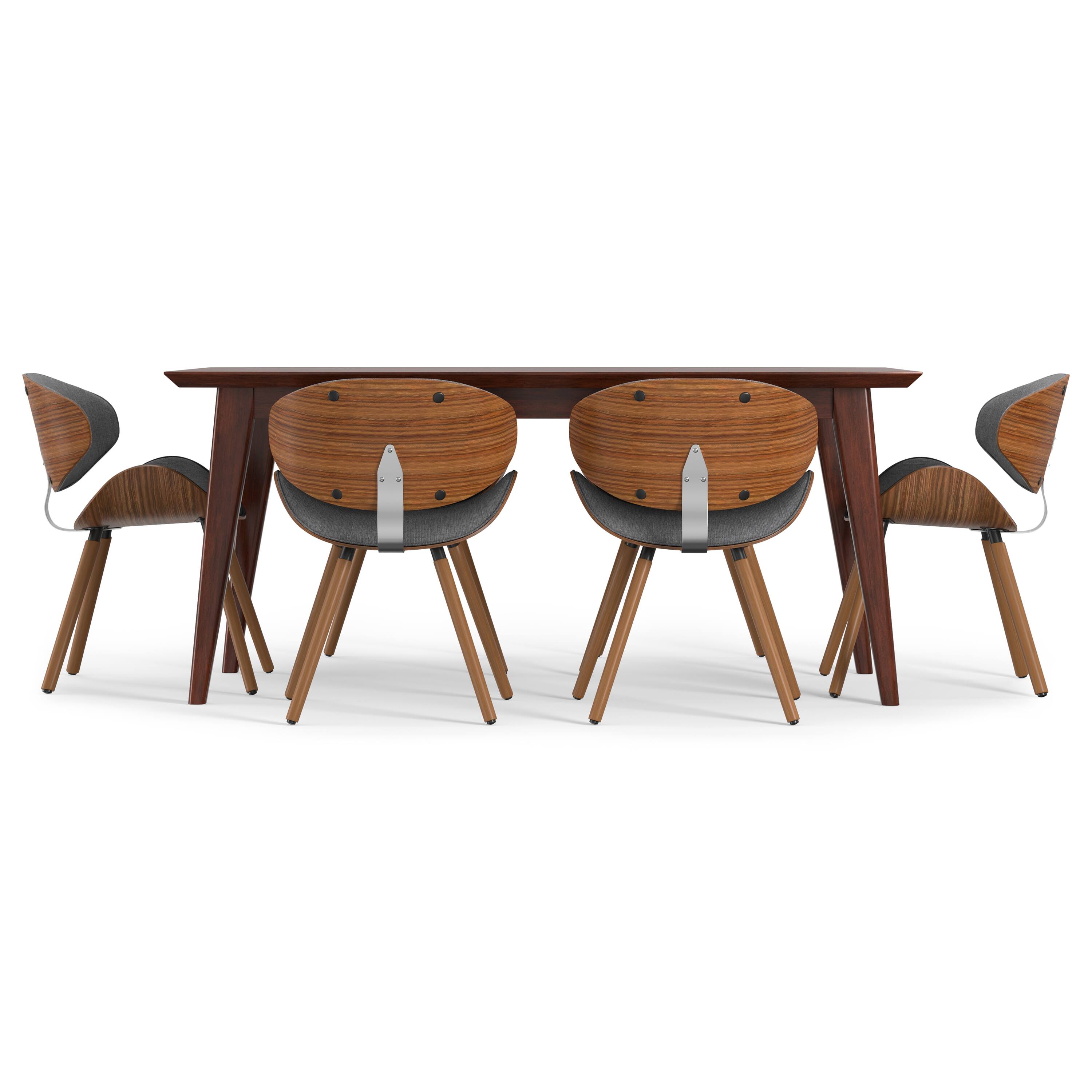 Left. Simpli Home - Marana / Draper 7-Piece Dining Set - Grey.