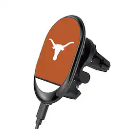 Keyscaper - Texas Longhorns Wireless Magnetic Car Charger - Multicolor