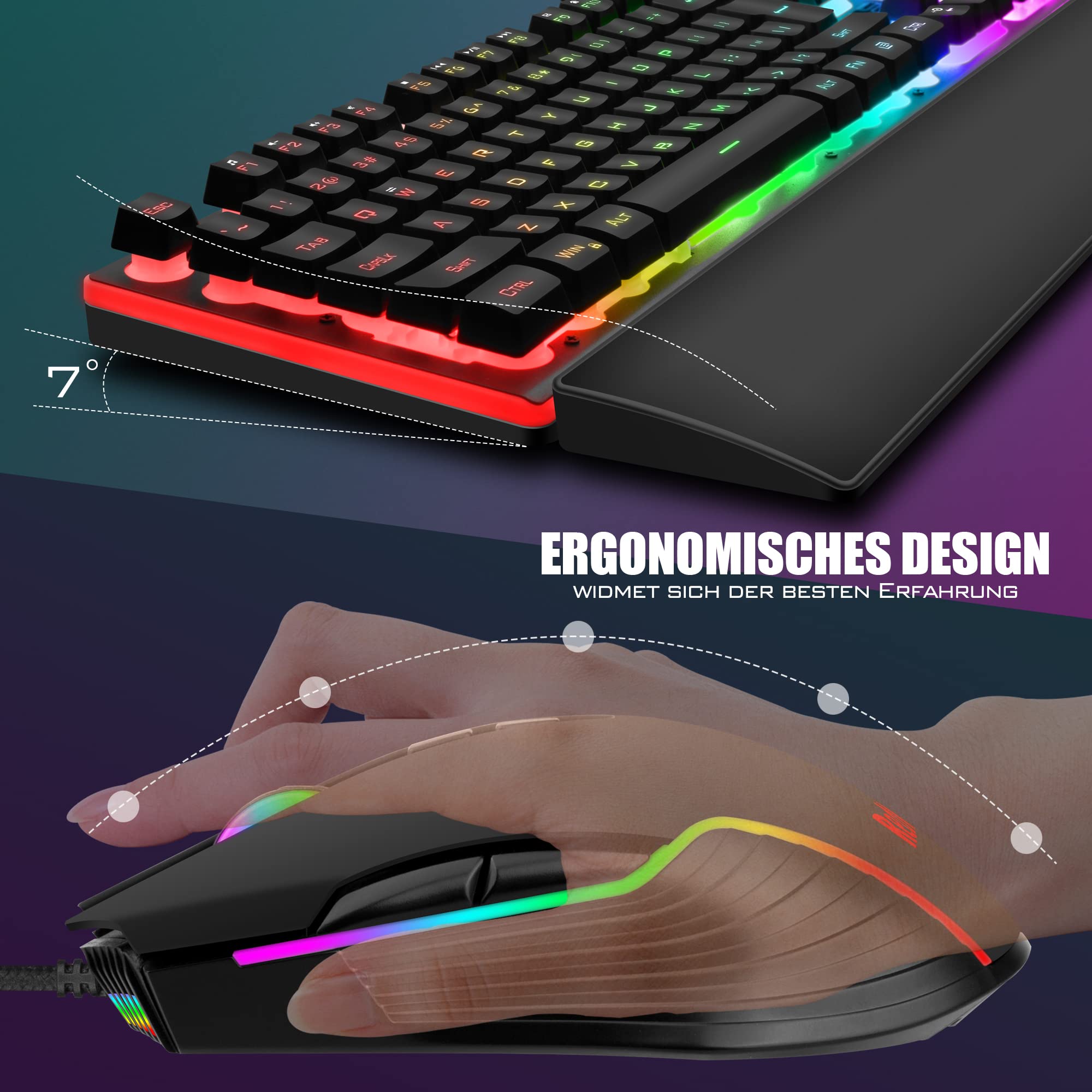 ERGONOMISCHES DESIGN  
WIDMET SICH DER BESTEN ERFAHRUNG