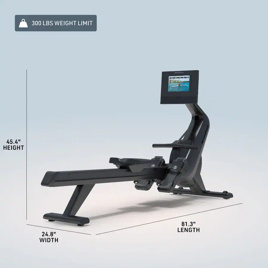 Best Buy Rower NordicTrack RW700 Rower for Interactive, Full Body Workouts Black ...