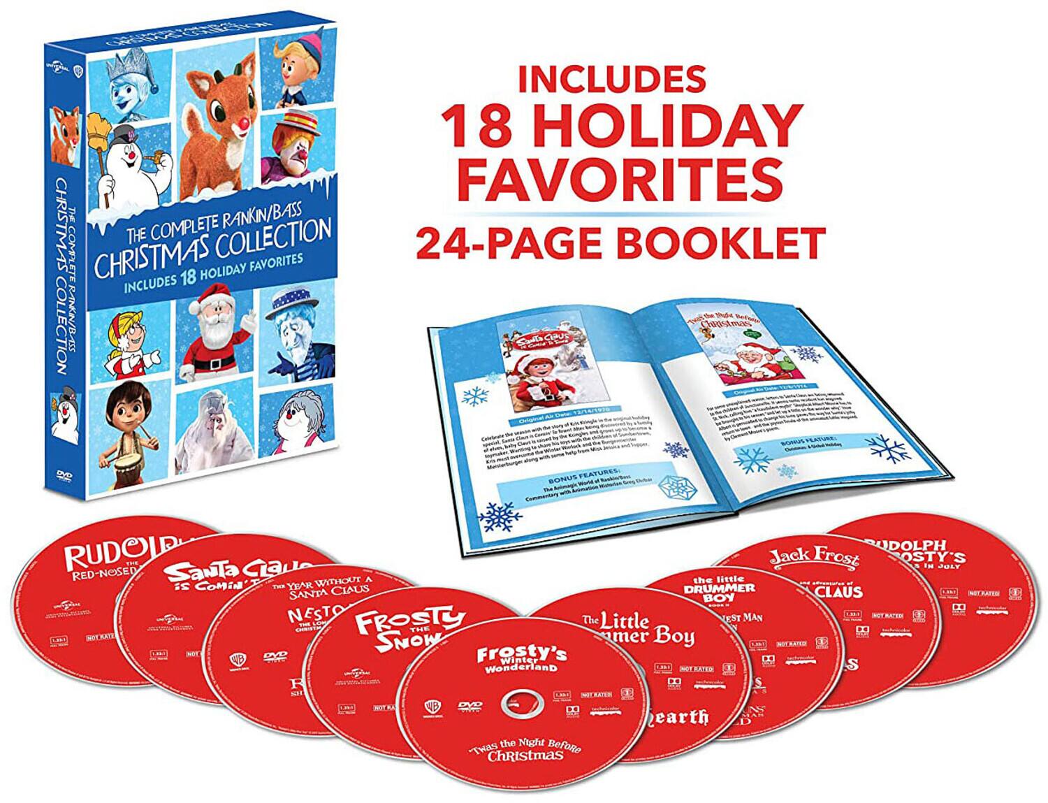 Alt View 1. The Complete Rankin/Bass Christmas Collection [DVD].