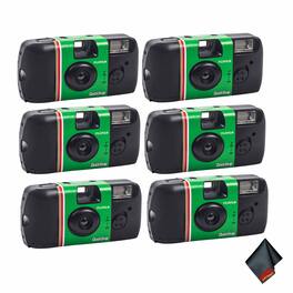 Fujifilm - 3xFUJIFILM QuickSnap Flash 400 Disposable Camera (27 Exposures, 2-Pack), Bundle