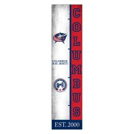 Fan Creations - Columbus Blue Jackets 6" x 24" Progression Wood Sign - Multicolor