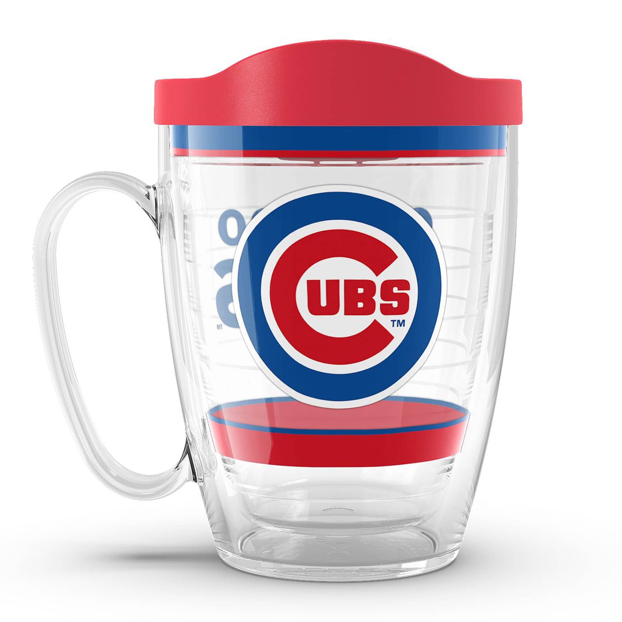 Front. Tervis - Chicago Cubs 16oz. Tradition Classic Mug - Multicolor.