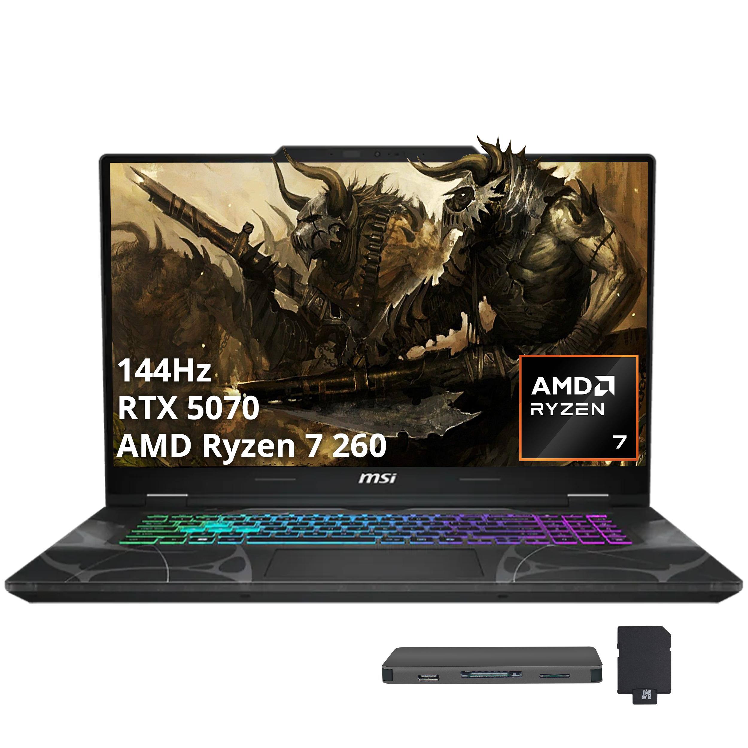 144Hz RTX 5070 AMD Ryzen 7 260 msi  
AMD RYZEN 7