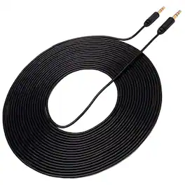 MOVO - MC6 Dual 3.5mm Male Stereo TRS Cable - 20-Foot Camera Patch