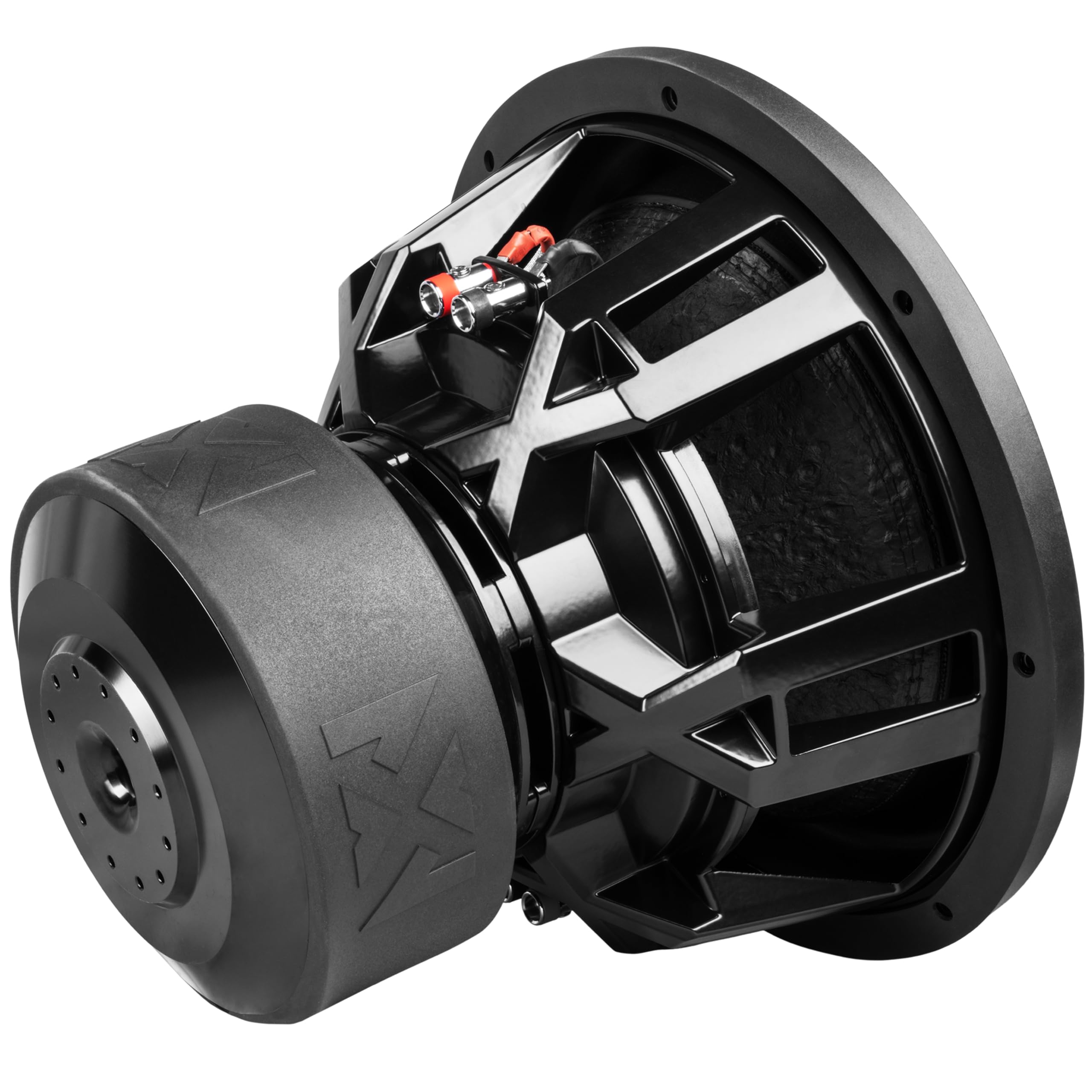 Alt View 4. NVX - NVX XCW151 4000 Watt Peak (2000W RMS) 15" X-Series Dual 1-Ohm SPL Subwoofer.