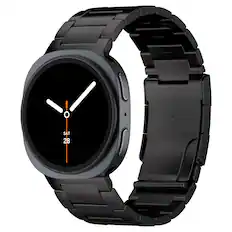 Front. Ultra Supply Co - Titanium Band for Galaxy Watch 9 / Watch 8 / Watch8 Classic - Black.