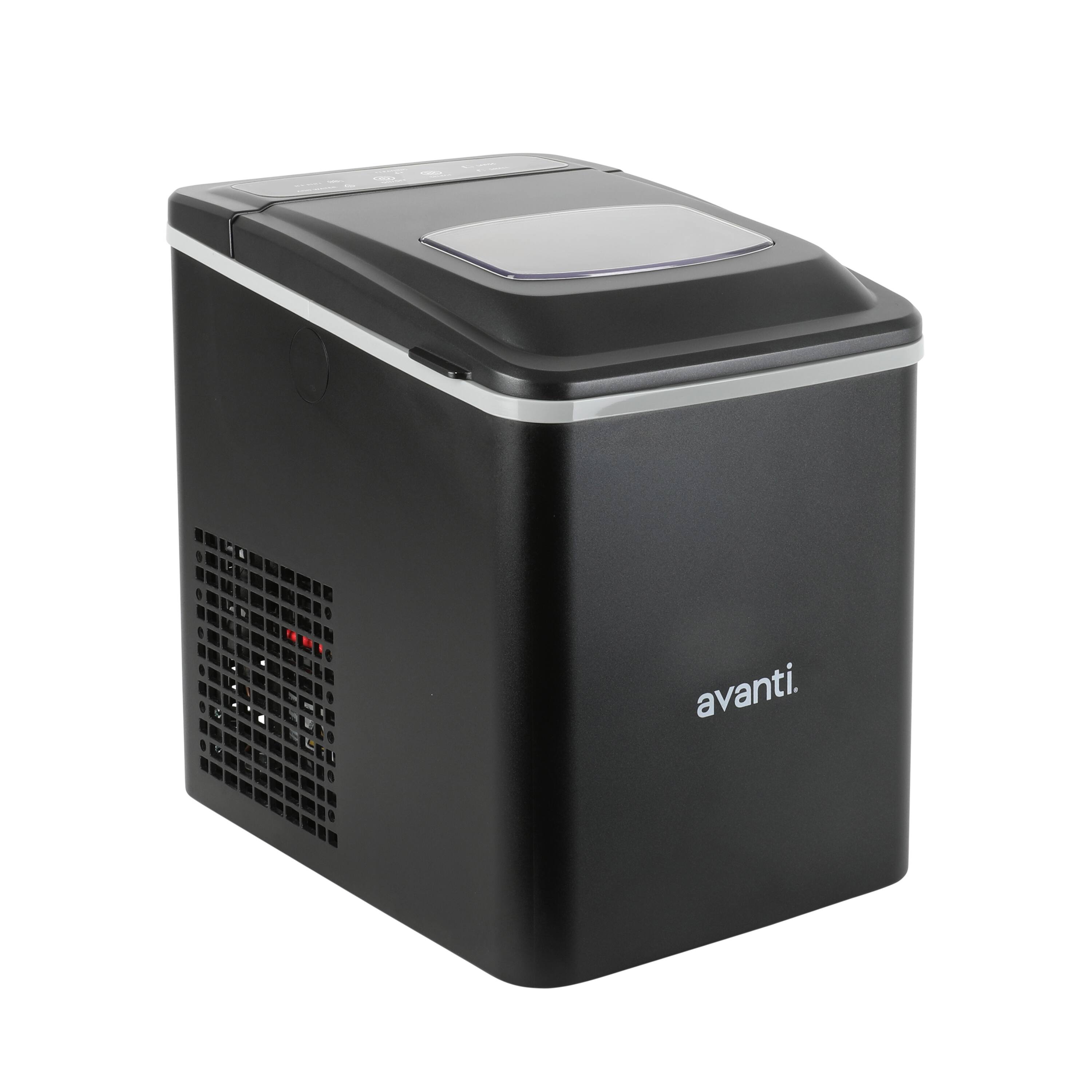 Avanti Mighty Ice 26lb. Countertop Bullet Ice Maker Black - Best Buy