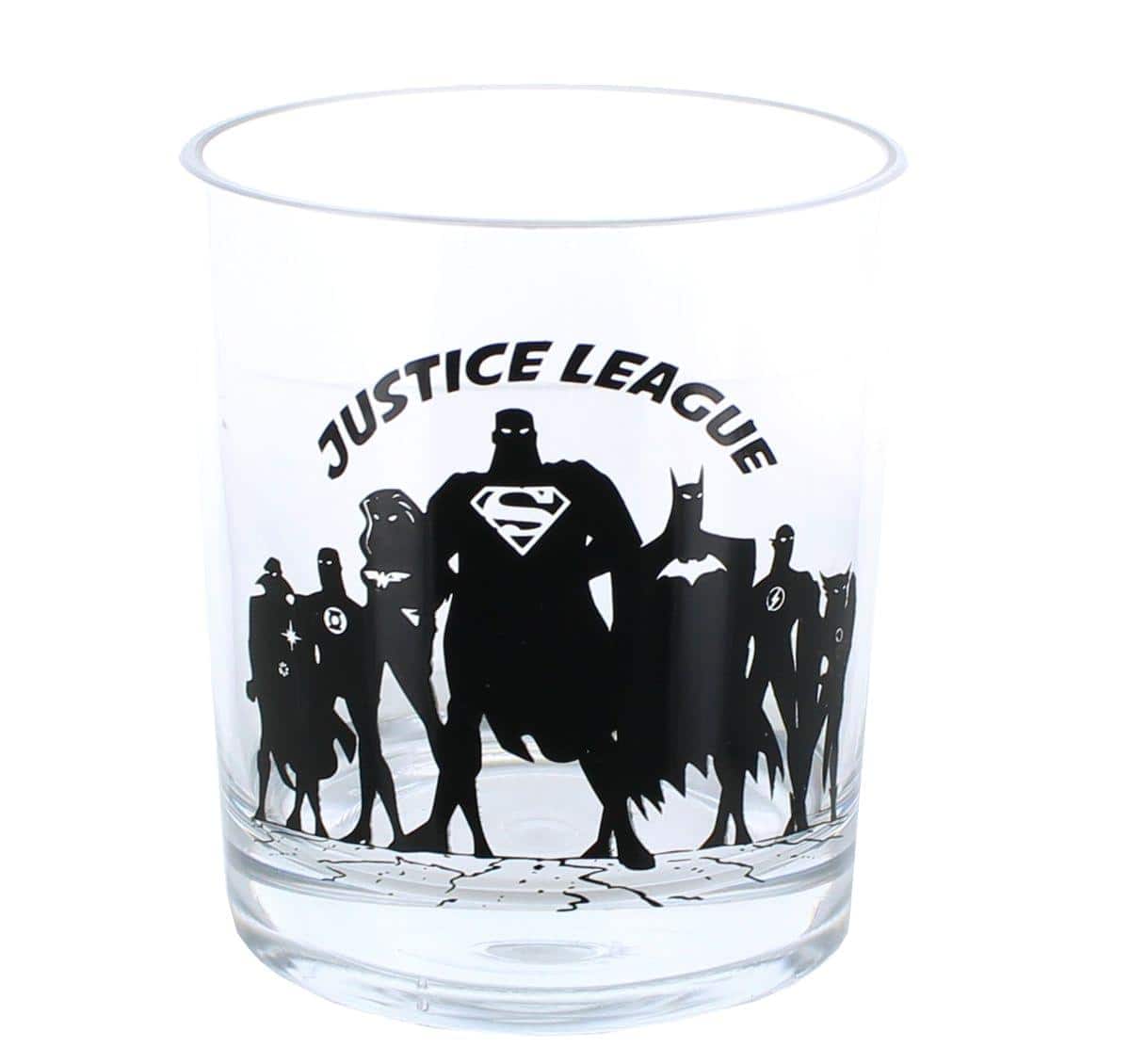 DC Comics - Justice League Whiskey Tumbler - Transparent
