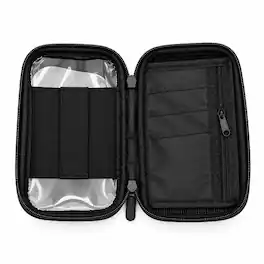 Hover Heart - Waterproof Bike Handlebar Phone Mount Bag with Touch Screen Phone Case, Card Slots Storage Pouch for Bicycle Motorcycle - Black