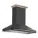 Alt View 1. Forno Appliances - Aria 60 in. Convertible Wall-Mounted Range Hood - Black.