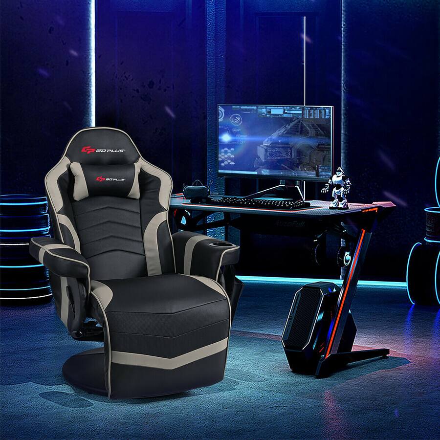 Computer Chair Goplus Massage Led Gaming Chair Goplus High Back