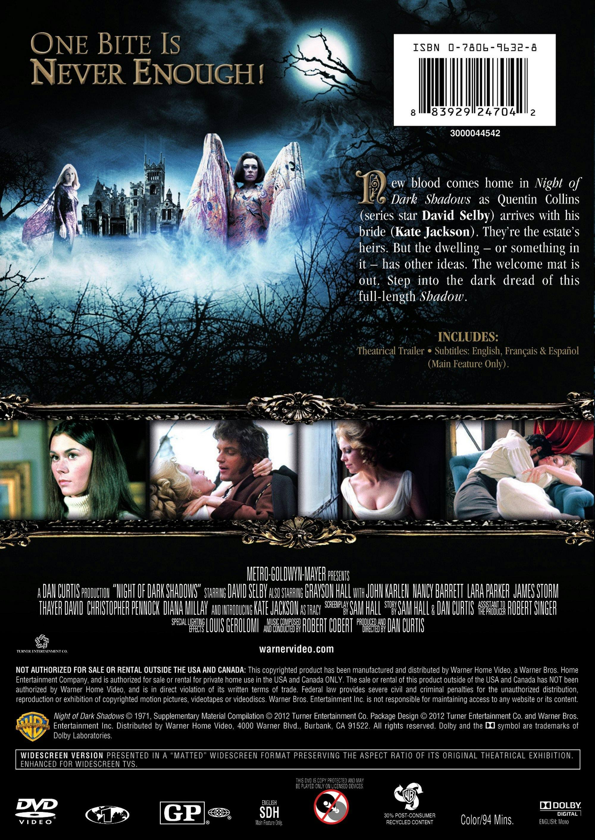 Angle. Night of Dark Shadows [DVD].