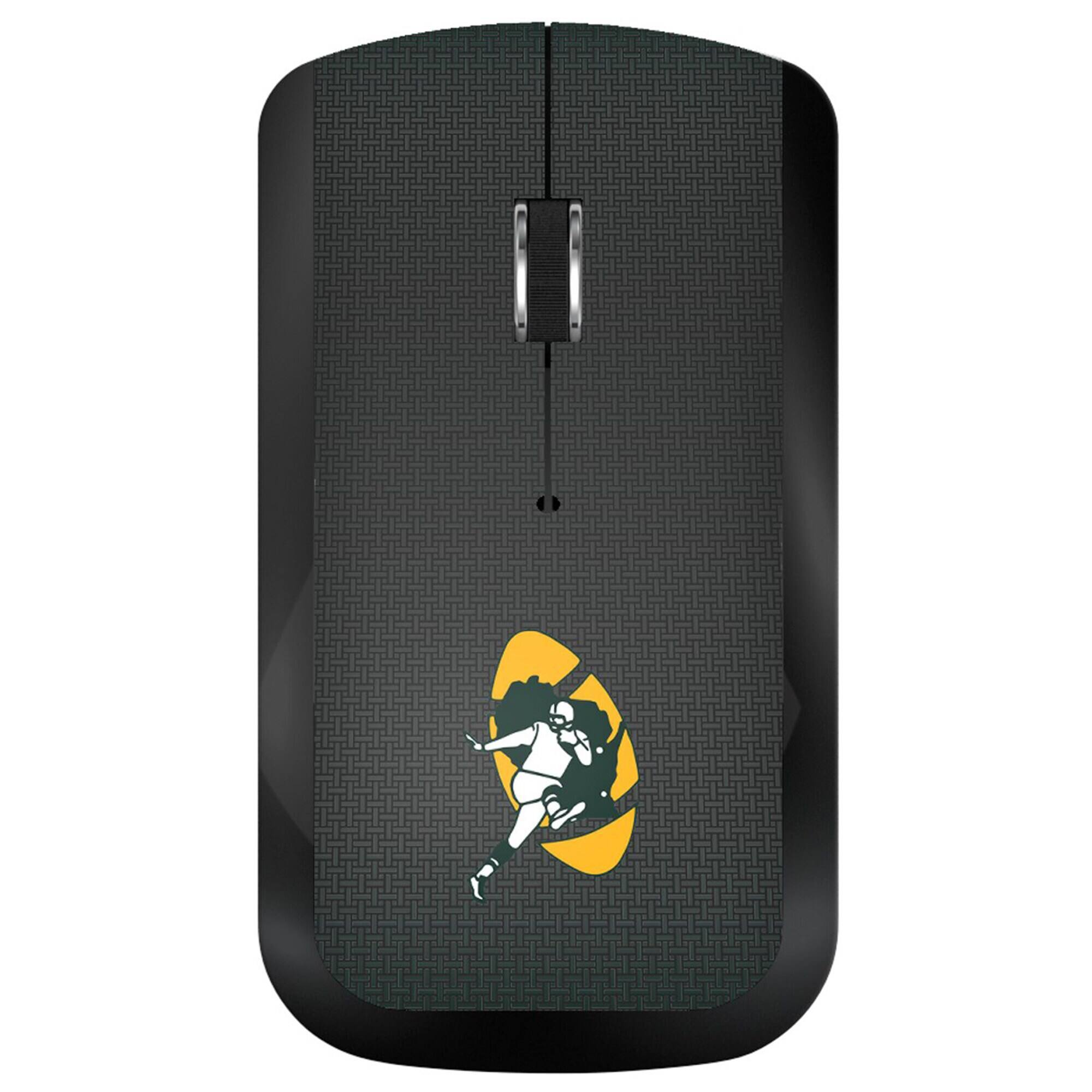 Front. Keyscaper - Green Bay Packers Wireless USB Computer Mouse - Black.