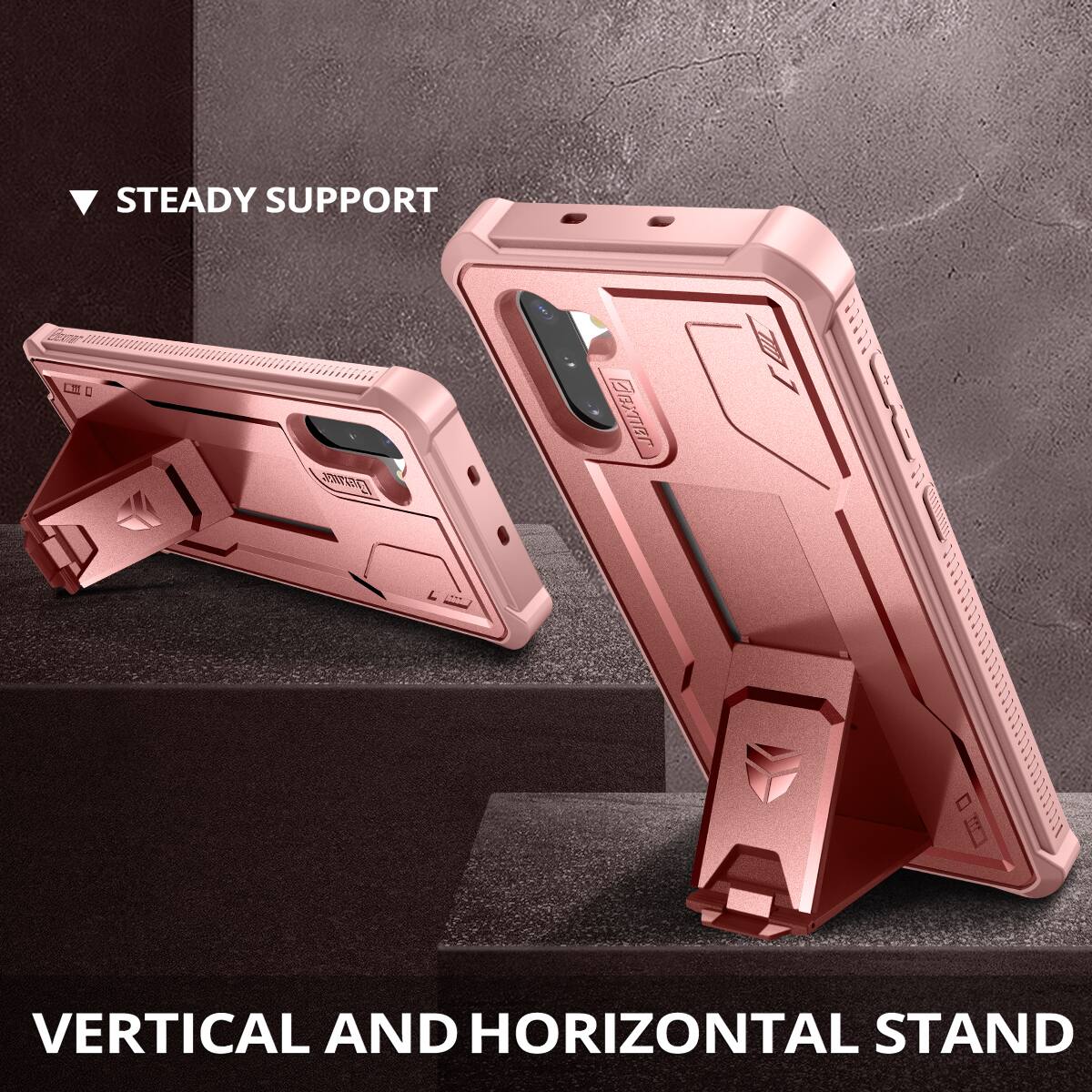 STEADY SUPPORT  
VERTICAL AND HORIZONTAL STAND