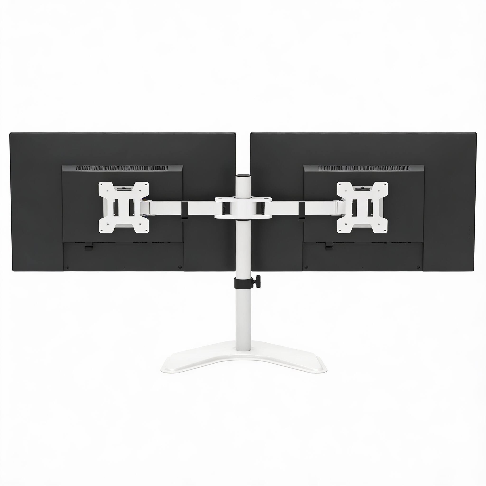 White-Free Stand Dual 27" 22lbs