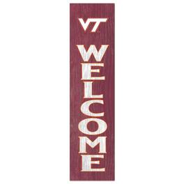 Jardine - Virginia Tech Hokies 12'' x 48'' Welcome Leaner - Maroon