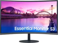 Samsung S39C 32" FHD 75Hz Curved Monitor (HDMI) - Black - Front_Zoom