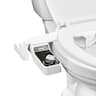 VEVOR - Bidet Attachment for Toilet, 0.3" Ultra Thin Bidet Toilet Seat Attachment - Dual Retractable Nozzles - White