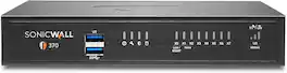 SonicWall - TZ370 Gen 7 Wireless Firewall, Secure Upgrade Plus Advanced Edition 3-Year - Black