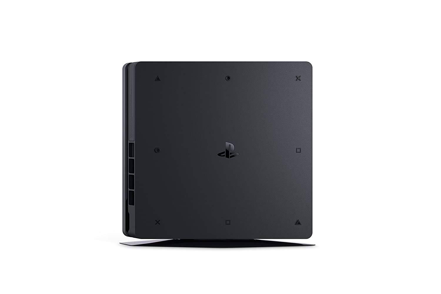 Back. Sony - PlayStation 4 Slim 500GB Console , - Black - black.