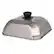 Angle Zoom. Blackstone - 10-in Square Stainless Steel Basting Dome with Heat-resistant Handle - Silver.