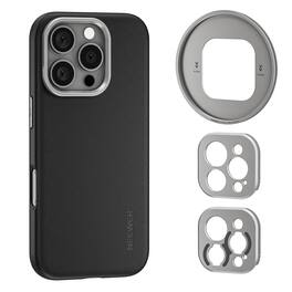 Neewer - Modular Phone Case for iPhone 16 Pro Max, 67mm Filter & Lens Mounts - Black