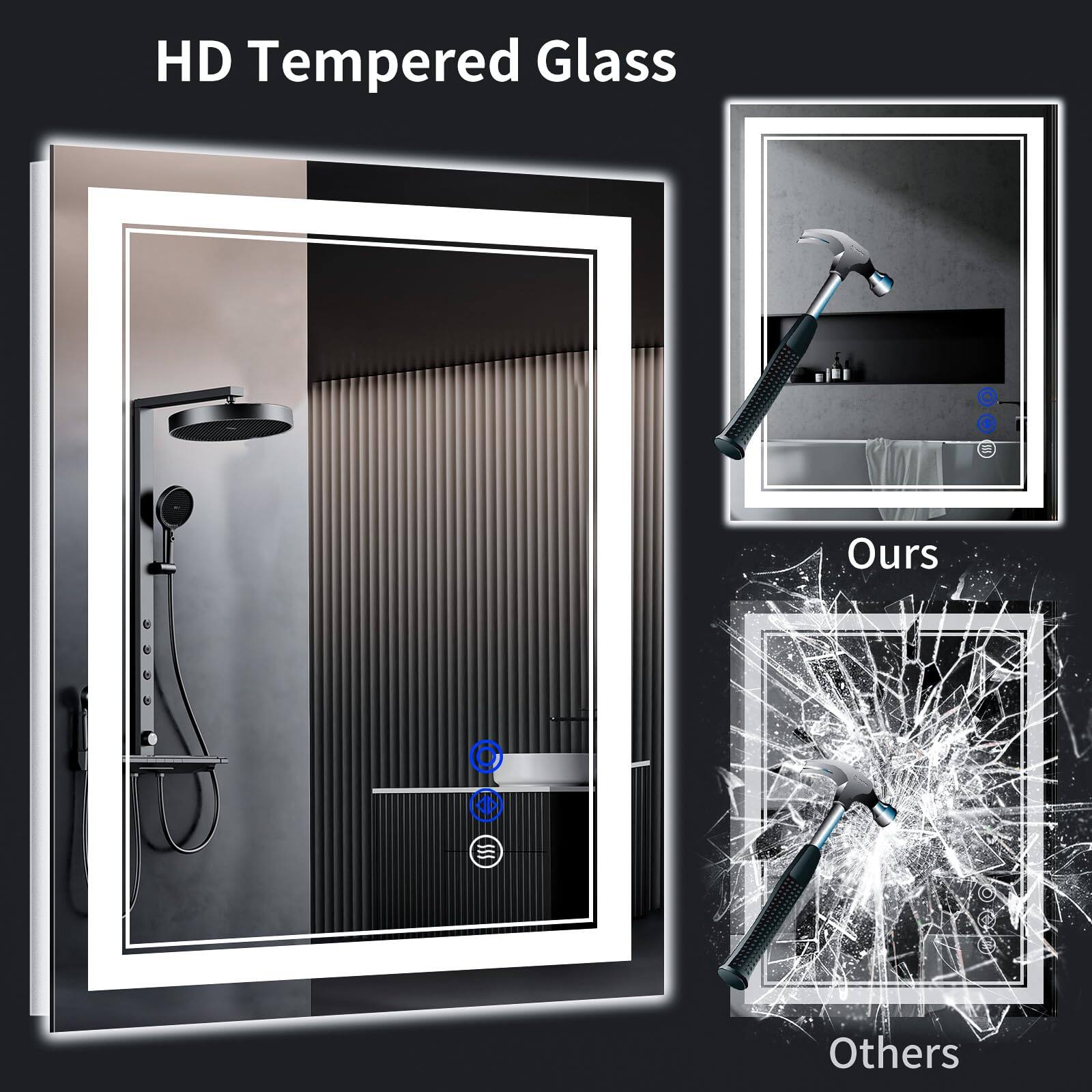 HD Tempered Glass

Ours

Others