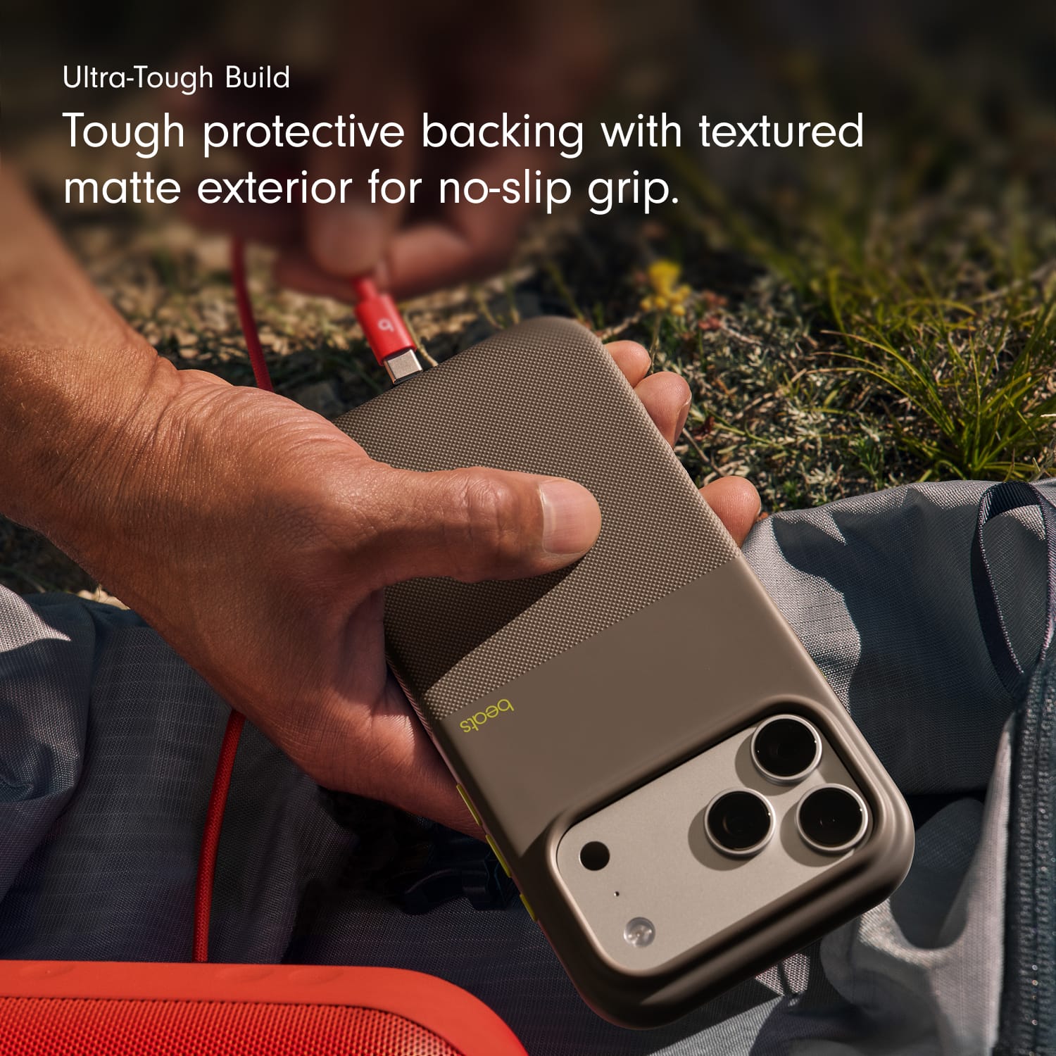 Beats iPhone 17 Pro Max Rugged Case with MagSafe and Camera
