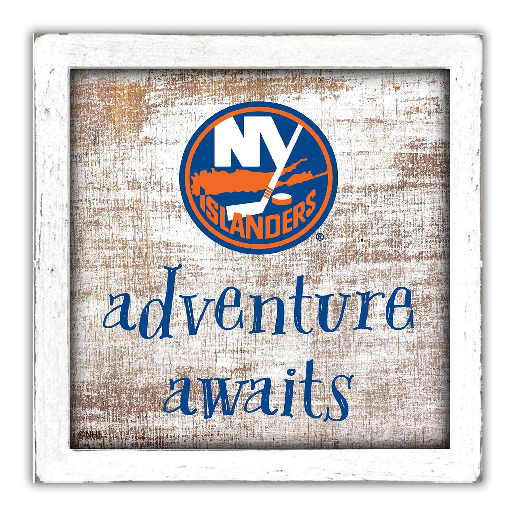New York Islanders 14'' x 13'' Adventure Awaits Money Box