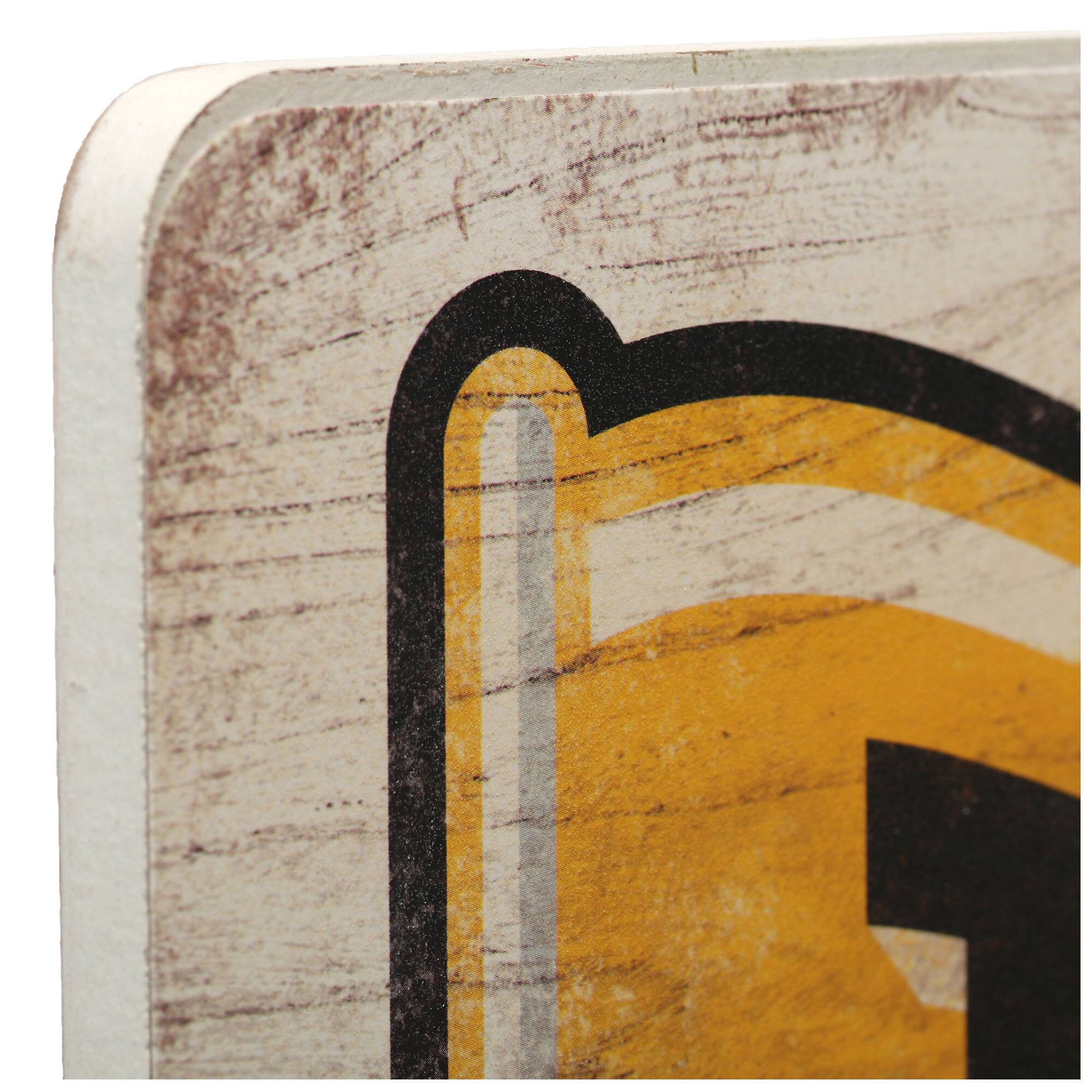 Alt View 3. Open Road Brands - Iowa Hawkeyes 28'' x 10'' Team Tradition Wood Sign - Multicolor.