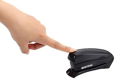Alt View 2. Bostitch - Inspire Reduced-Effort Desktop Stapler, 15-Sheet Capacity - Black.