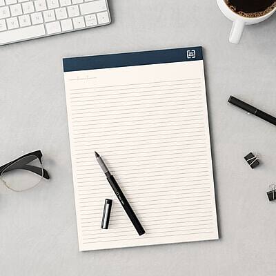 Alt View 7. TRU RED - Notepads, 8.5" x 11.75", Wide Ruled, 50 Sheets/Pad, 12 Pads/Pack - Ivory.