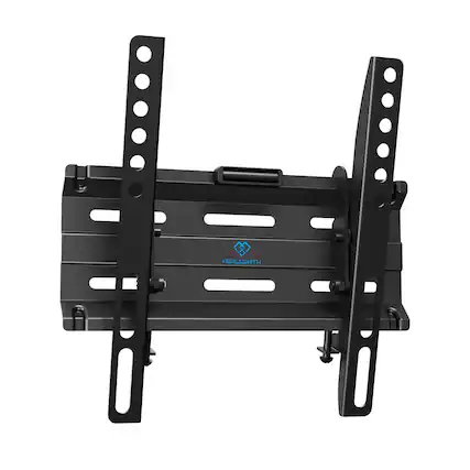 Front. Perlesmith - 13"–43" Tilt TV Mount With VESA 75x75 to 200x200mm, Weight Capaicity of 55lbs, Model PSST1B - Black.