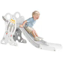 Qaba - Indoor Toddler Slide, space-themed, 1.5-3yrs play set