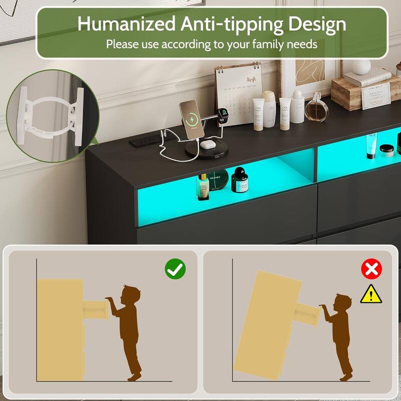 Humanized Anti-tipping Design
Please use according to your family needs