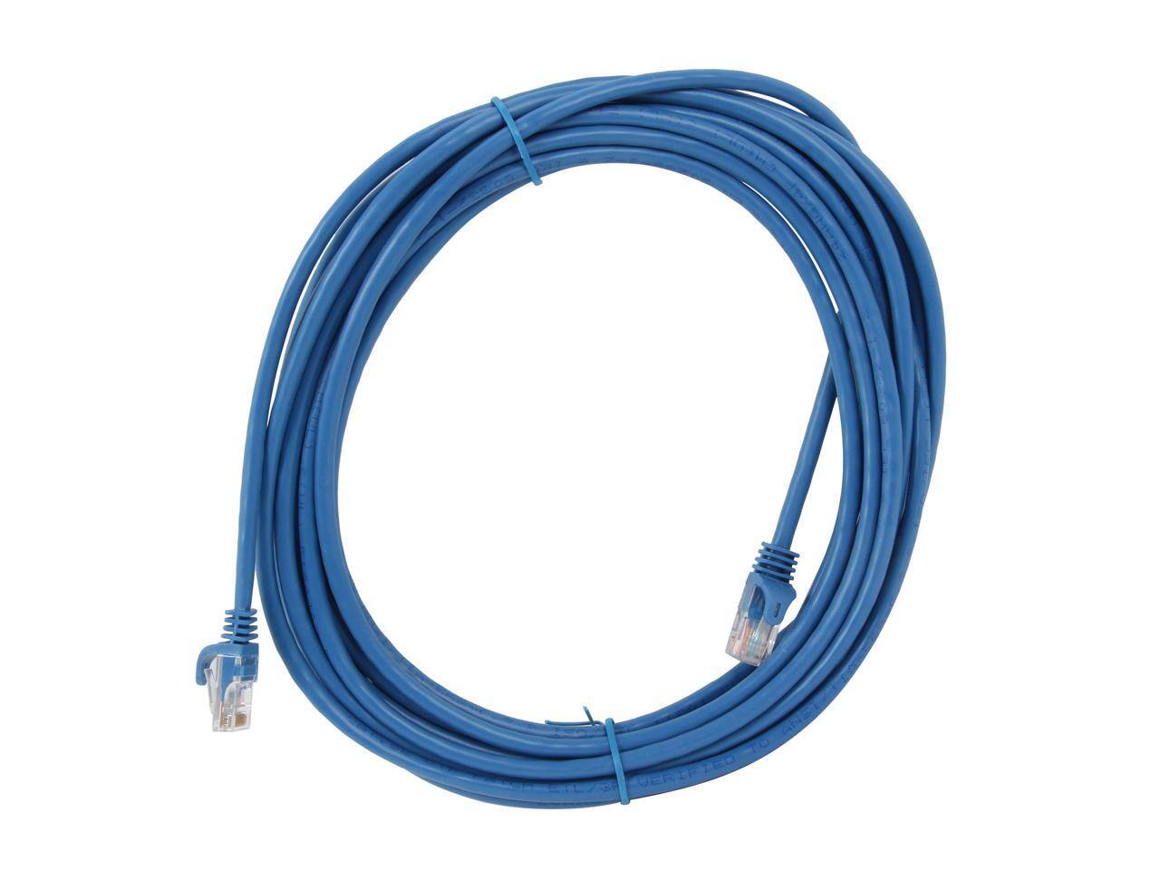 Alt View 1. StarTech.com - StarTech.com RJ45PATCH20 20 ft. Cat 5E Blue Snagless UTP Patch Cable.