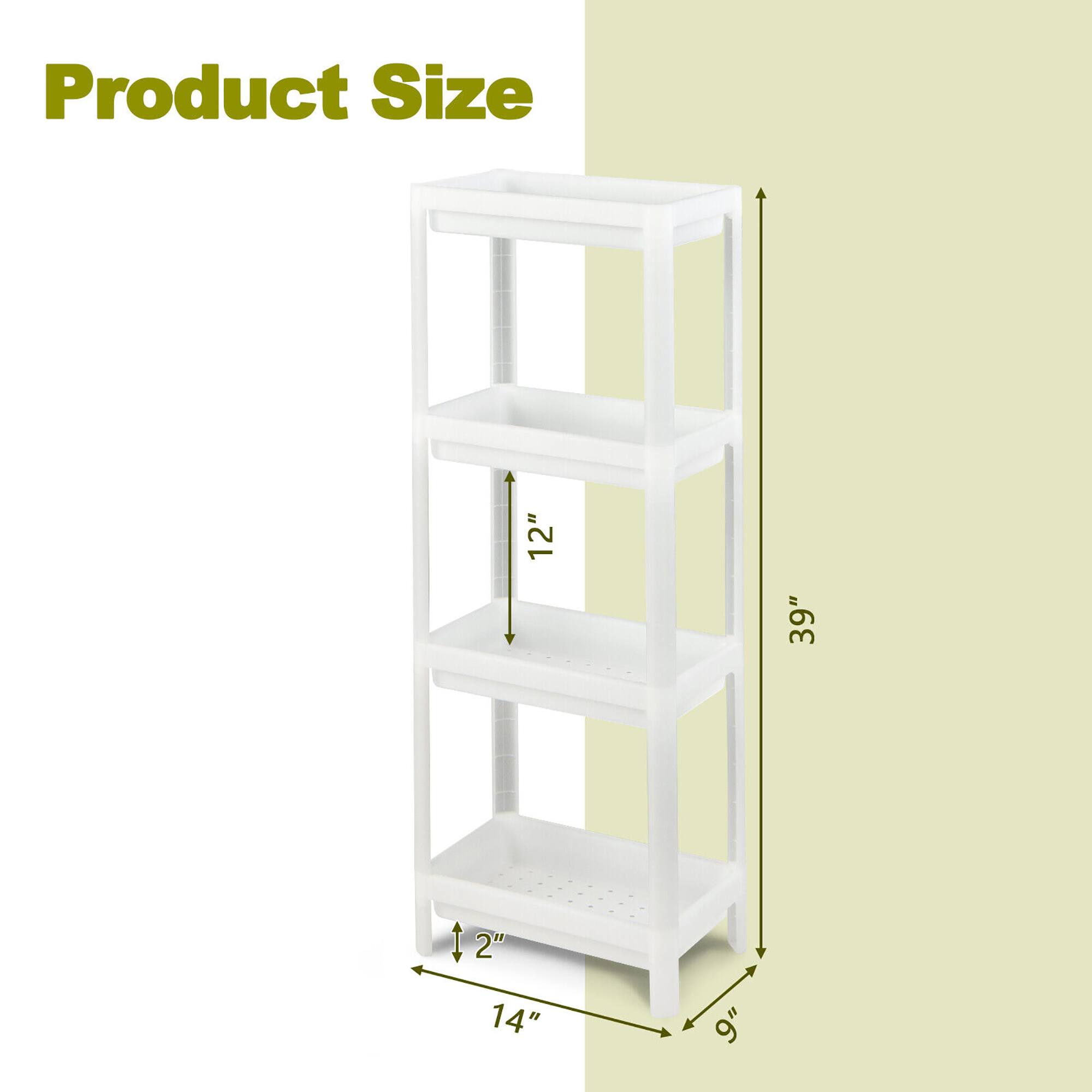 Product Size

- Height: 39"
- Width: 14"
- Depth: 9"
- Shelf Depth: 12"
- Shelf Height: 2"