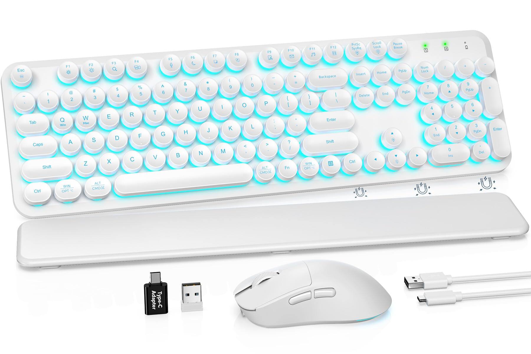 Glowing White
