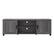 Front. CorLiving - Virlomi Collection TV Stand with Cabinets for Most TVs up to 85" - Dark Gray.