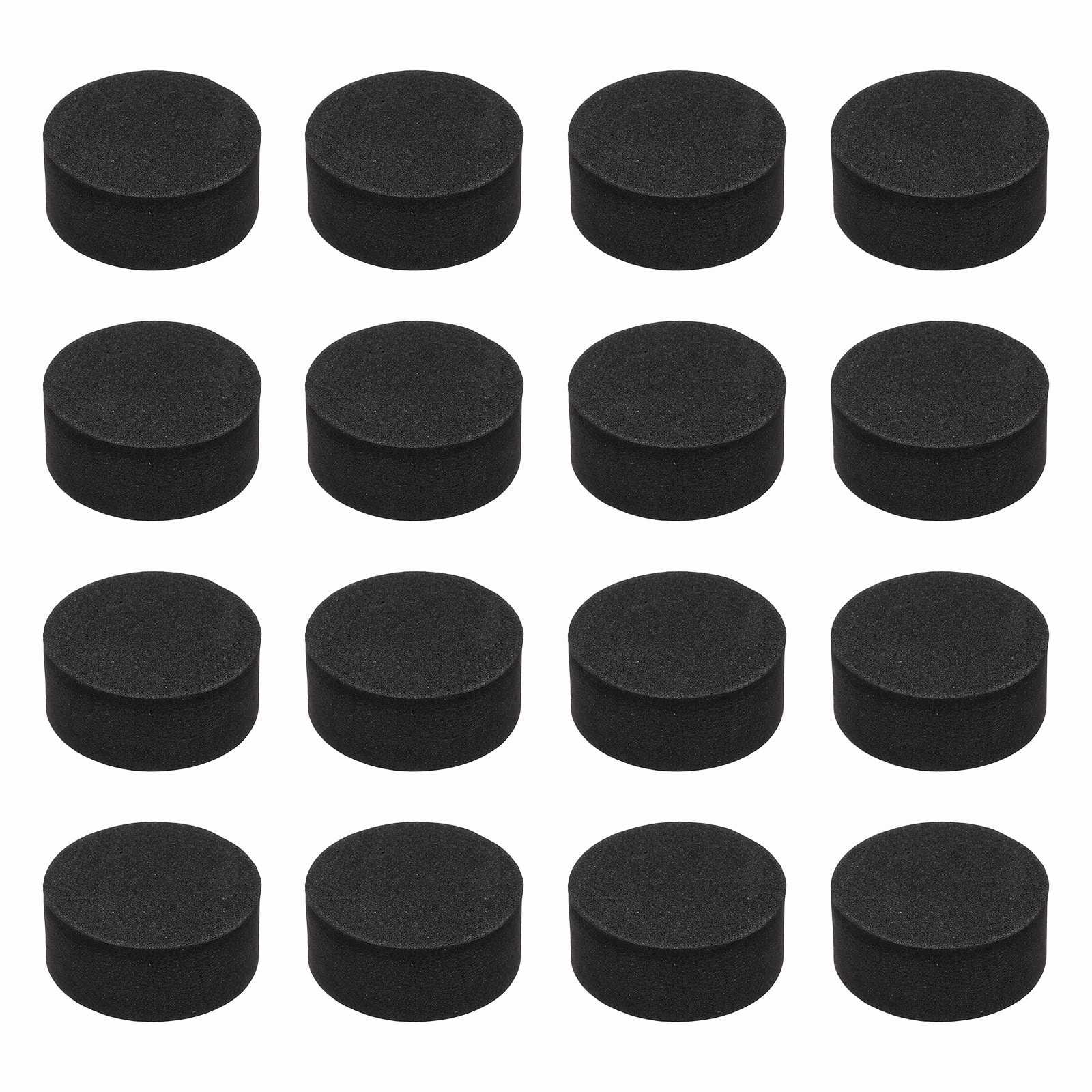 Unique Bargains - Single Sided Speaker Isolation Pads 35x16mm Round EVA Acoustic Foam Anti-Vibration Feet for Speaker Subwoofer, 16pcs - Black price history on PriceWatchPro