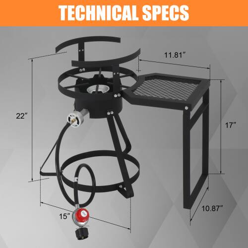TECHNICAL SPECS

- 22"
- 17"
- 15"
- 11.81"
- 10.87"